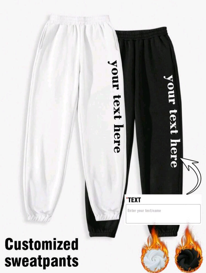 2Pc Matching Custom Sweatpants