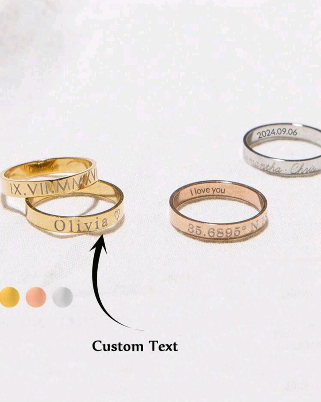 Engraved ring