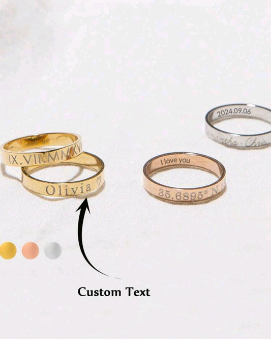 Engraved ring