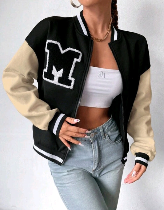 Alphabet Baseball Jacket