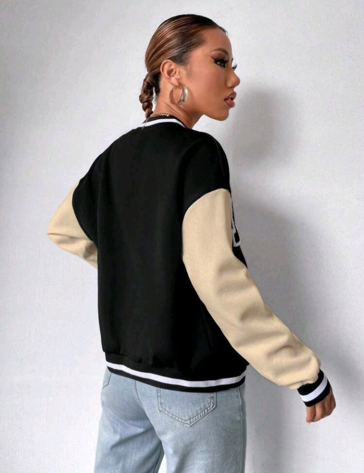 Alphabet Baseball Jacket